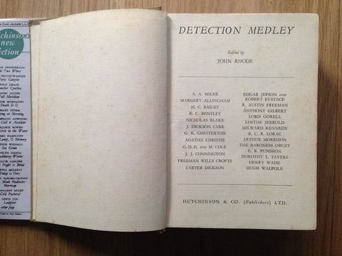 Detection Medley (in fdj)