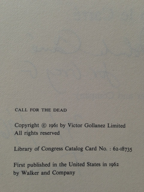 Call for the Dead