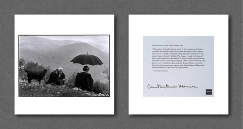 Constantine Manos Magnum Square Prints
