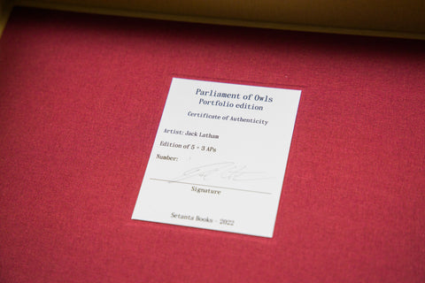 Parliament of Owls Portfolio Box