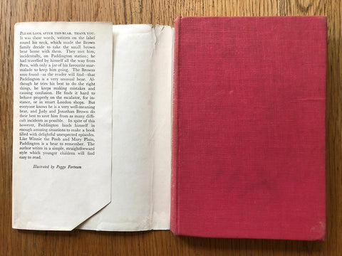 A Bear Called Paddington - 1st - with signed letter