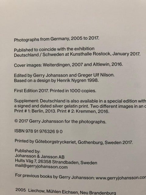 Supplement: Deutschland
