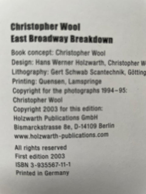 East Broadway Breakdown