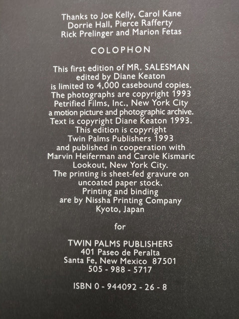 Mr Salesman
