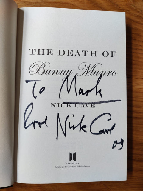 The Death of Bunny Munro