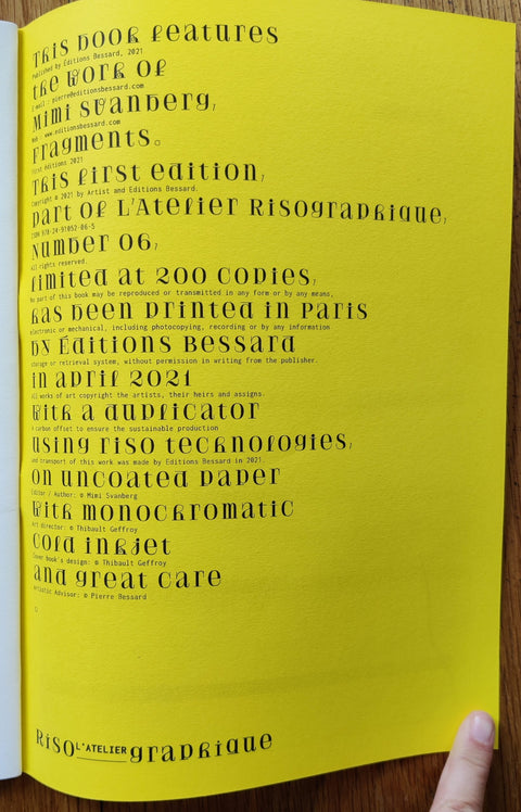 Fragments (L’Atelier RisoGraphique 6)