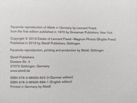 Made in Germany & Re-made (Reading)