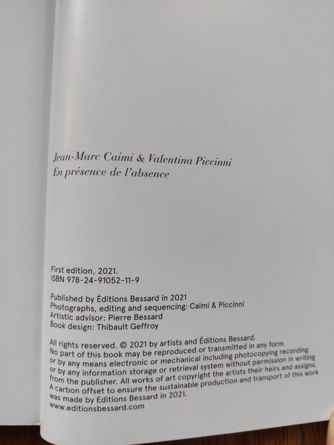 En Presence de l’Absence