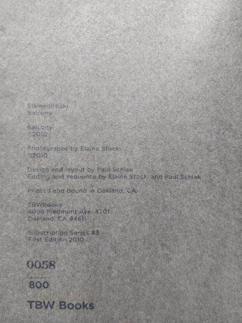 Subscription Series No.3 - Mark Steinmetz, Elaine Stocki, Dru Donovan, Katy Grannan