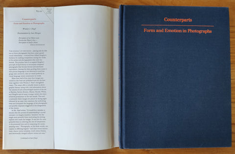 Counterparts: Form and Emotion in Photographs