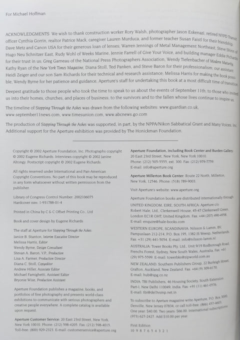 Stepping Through The Ashes