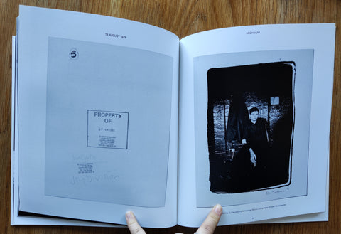 Archivum: Vintage Joy Division Prints