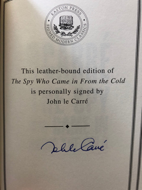 The Spy Who Came in From the Cold - double signed