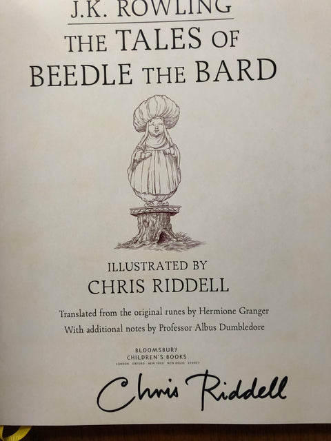 The Tales of Beedle the Bard - Illustrated Edition
