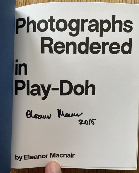 Photographs Rendered in Play-doh