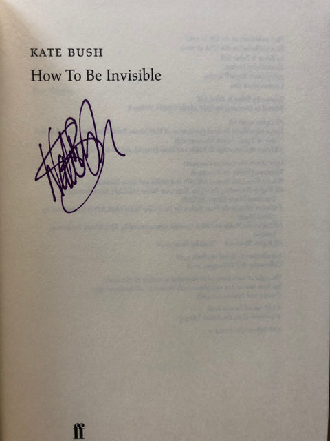 How to be Invisible