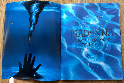 Drowned World 2001 tour program