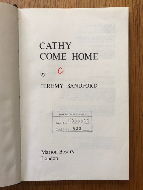 Cathy come Home