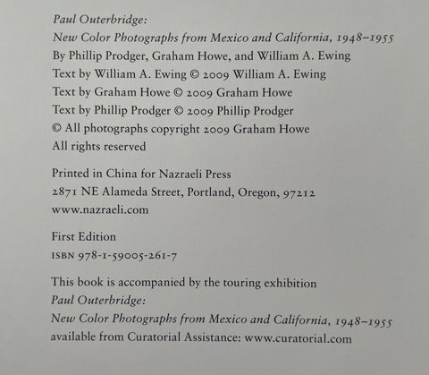 New Color Photographs from Mexico and California, 1948 - 1955