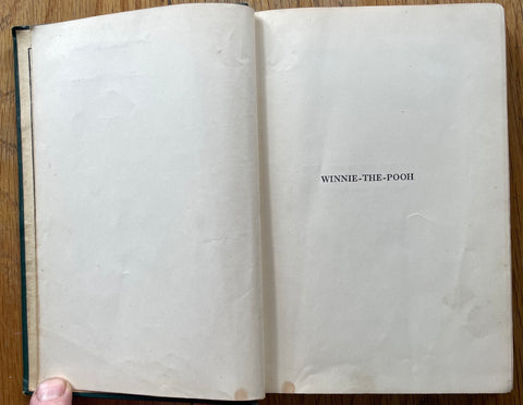 Winnie the Pooh - UK 1st