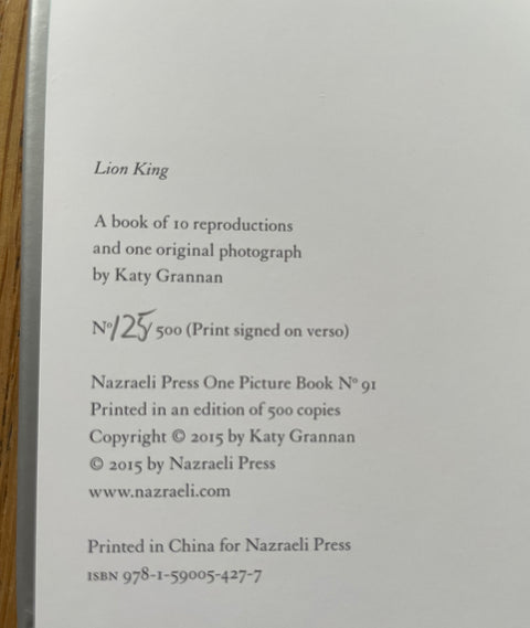 Lion King (One Picture Book)