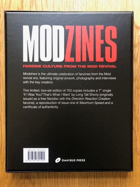 Modzines - Ltd edition with 7" single