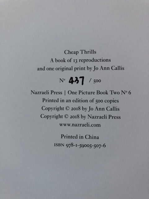 Cheap Thrills (One Picture Book)