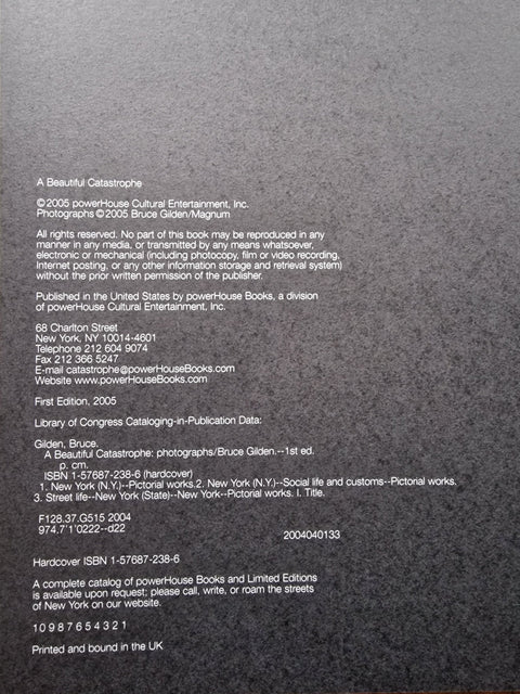 A Beautiful Catastrophe - Setanta Books