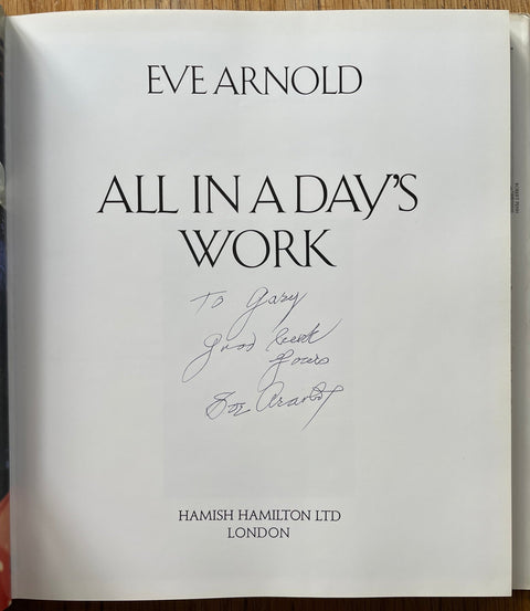 All in a Day's Work - Setanta Books