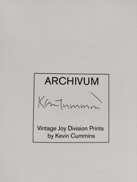 Archivum: Vintage Joy Division Prints - Setanta Books
