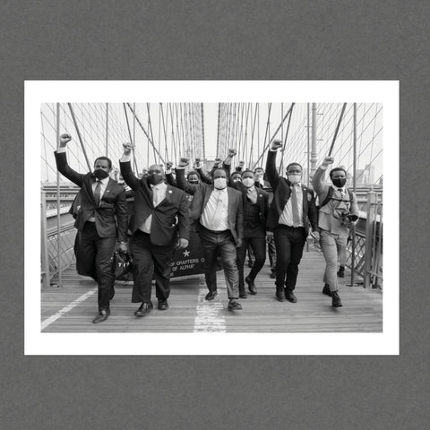 March on Manhattan, Brooklyn Bridge, June 4th 2020