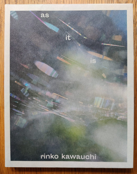 The photography book cover of As it is by Rinko Kawauchi. Paperback.