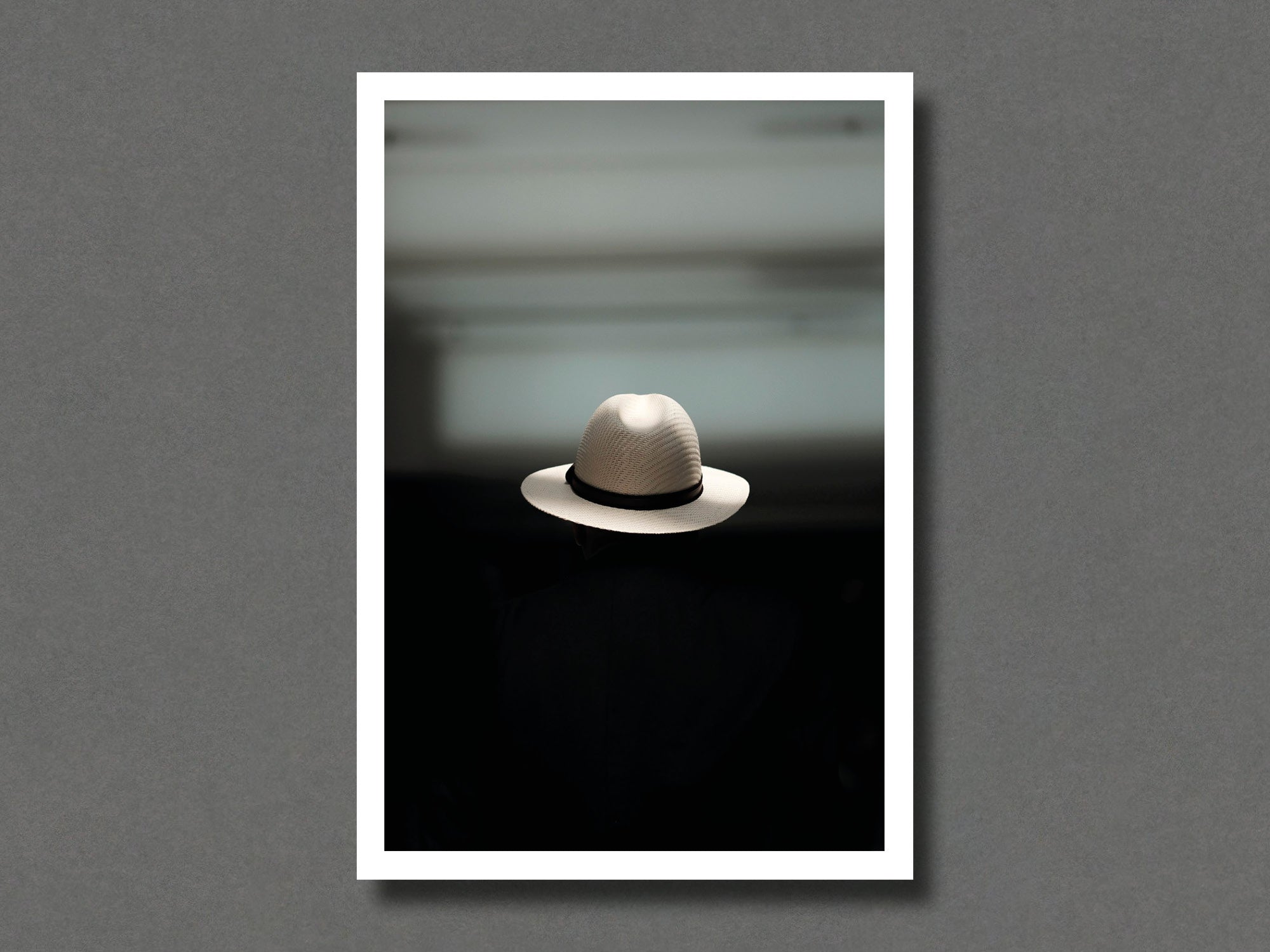 Floating Hat Print