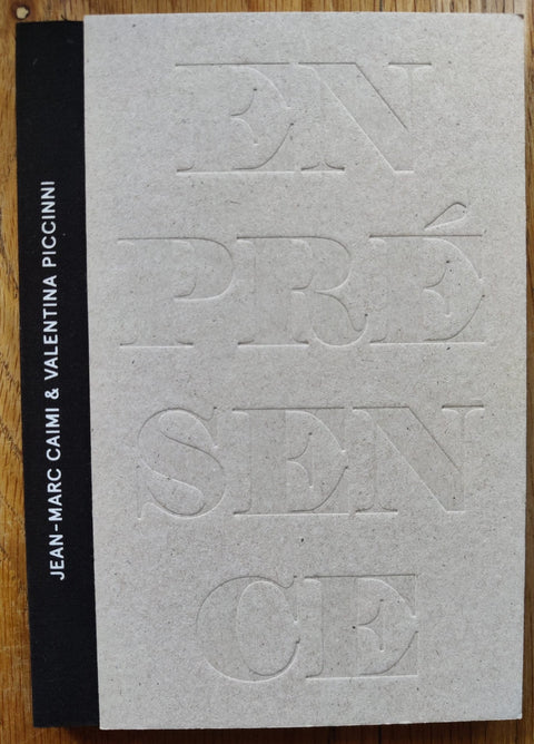 En Presence de l’Absence - Setanta Books