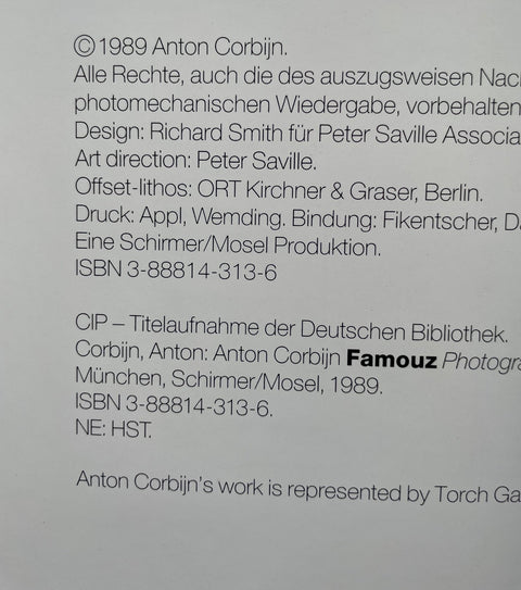 Famouz: Photographs 1975 - 88 - Setanta Books