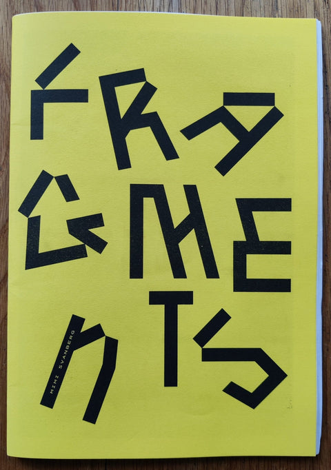 Fragments (L’Atelier RisoGraphique 6) - Setanta Books