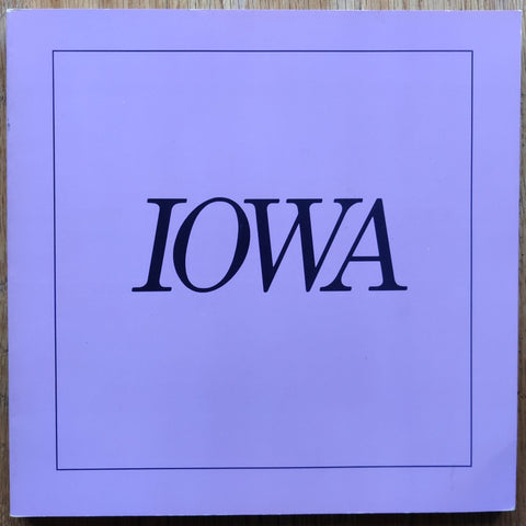 IOWA - Setanta Books
