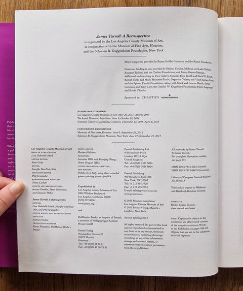 James Turrell: A Retrospective - Setanta Books