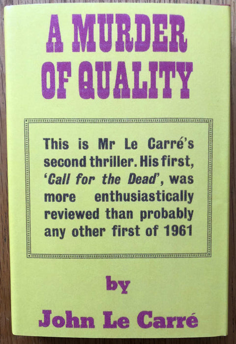 A Murder of Quality