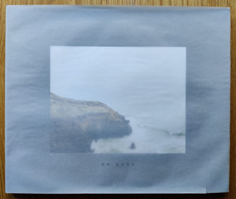 The photography book cover of On Edge by Karin Apollonia Muller. Hardback with removable protective sleeve. Signed.