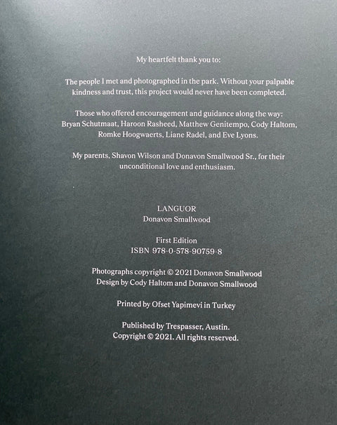 Languor - Setanta Books