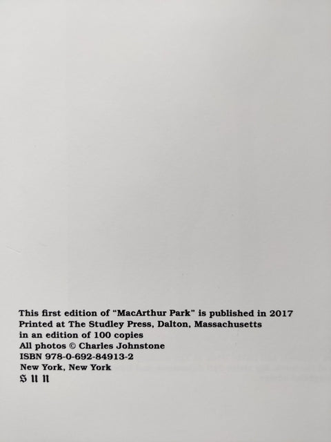 MacArthur Park - Setanta Books