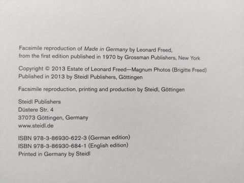 Made in Germany & Re-made (Reading) - Setanta Books