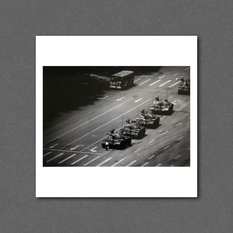 'The tank man'. Tiananman Square, Beijing, China.