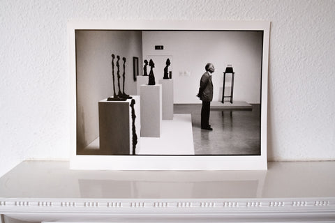 The vintage photography print of Tate Modern, London, 2000 (Vintage Print) by Matt Stuart. Signed on verso.