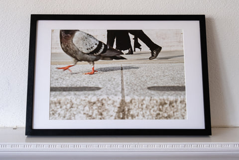The limited edition exhibition quality print of Trafalgar Square 2014 by Matt Stuart. Signed and numbered.