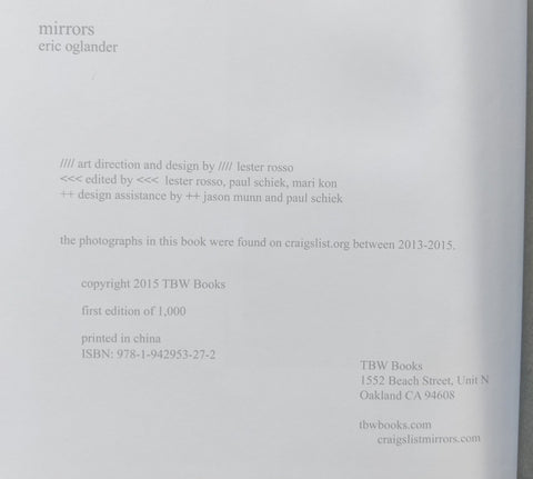 Mirrors - Setanta Books