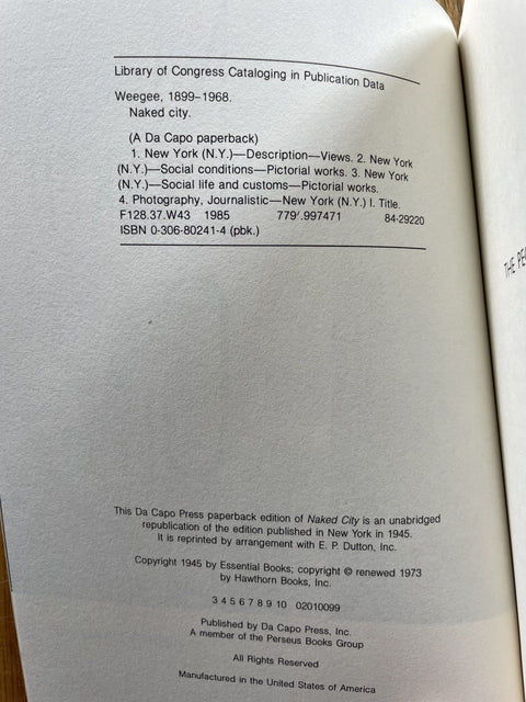 Naked City - Setanta Books