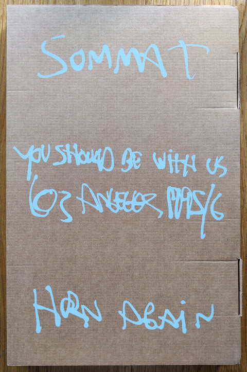 The photography book set of Sommat/You Should Be With Us: LA 1995 - 1996/Horn Again by Nick Waplington. In a box containing three large format paperbacks.