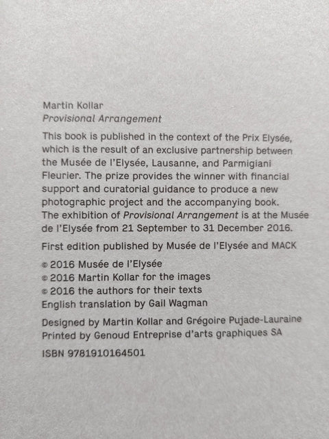 Provisional Arrangement